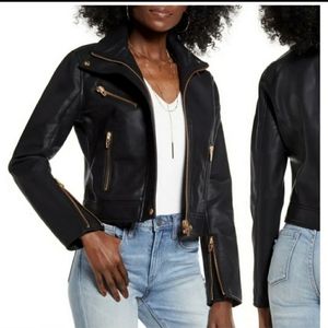 𝅺Blank NYC faux leather jacket
